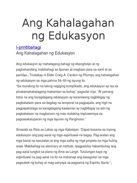 bakit mahalaga ang physical education|DepEd: Edukasyon ang susi sa maayos na buhay .
